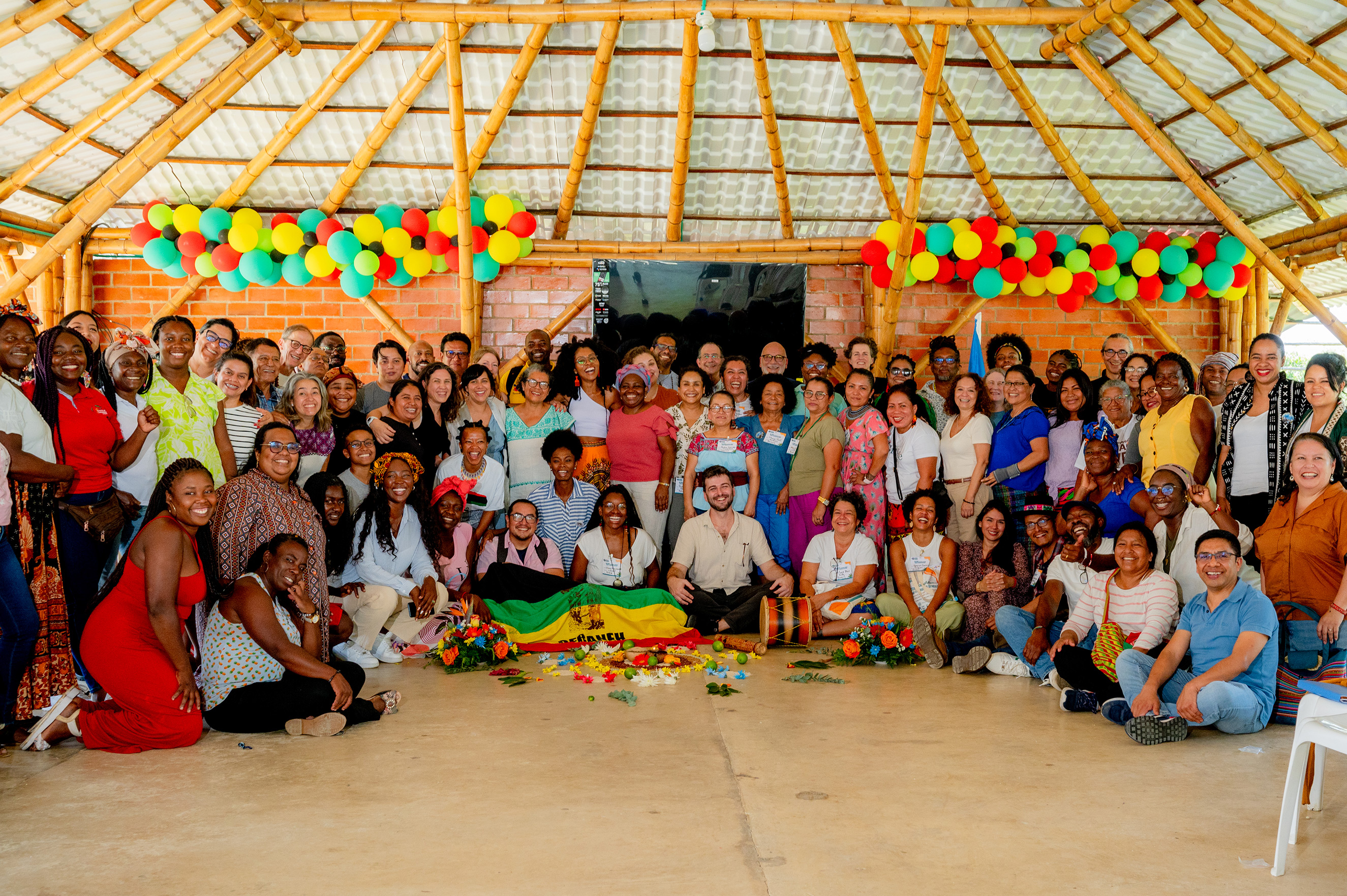 Group photo of attendees at a BUILD IAT convening.